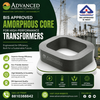 Mumbai, Electronics, BIS Approved Amorphous Core For High-Performance Transformers