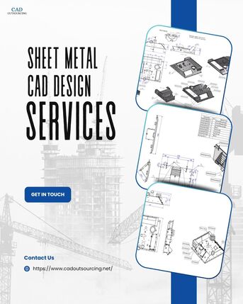 Birmingham, Construction, Accurate Sheet Metal CAD Design Services For Fabrication Projects