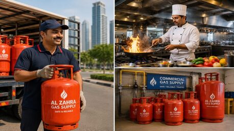 Ajman, Business, LPG Gas Supplier Ajman | Safe & Quick Gas Cylinder Delivery - Al Zahra Gas