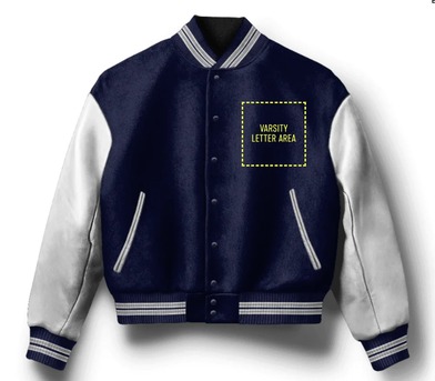 San Diego, Clothing & Accessories, USD 300,  Rim Of The World High School Varsity Jacket