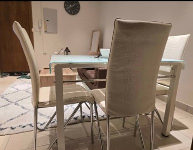 Khobar, Furniture, SAR 200,  Dining Table With 4 Chairs