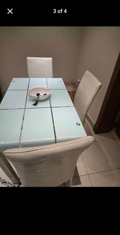 Khobar, Furniture, SAR 200,  Dining Table With 4 Chairs