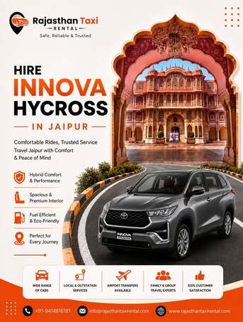 Jaipur, Travel, Why Rent An Innova Hycross In Jaipur?