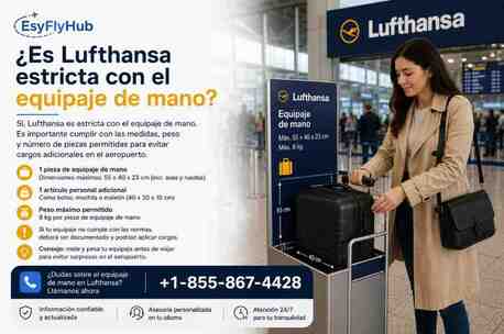 New York, Travel, ¿Es Lufthansa Estricta Con El Equipaje De Mano?