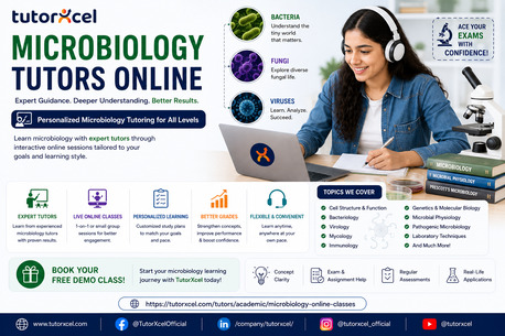 Dallas, Education, TutorXcel Microbiology Tutors Online For Students