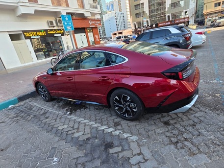 Abu Dhabi, Vehicles, Cars & Trucks , AED 69500,  Hyundai Sonata,  2025,  Automatic,  14500 KM,  Clean And Neat American Spec Less Driven