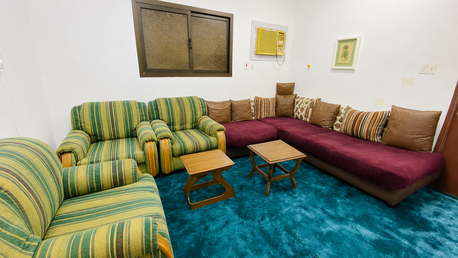 Thuqbah, Furniture, SAR 100,  Red Color Sofa (7-seater): 90/- Green Color Sofa: 90/- Special Combo Price For Both: 150/-