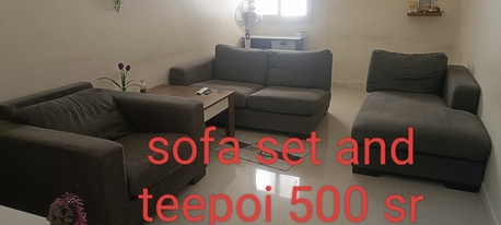 Jubail, Furniture, SAR 1200,  King Size Bed With Matress-450 SAR,wardobe-250 SAR,sofa Set With Table-500 SAR