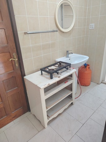 Jubail, Apartments, Flats, Houses & Villas, SAR 1400/month,  I Bedroom With Small Kitchen Available Furnished