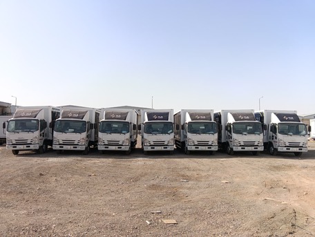 Riyadh, Vehicles, Cars & Trucks , SAR 11500,  Isuzu Dyna 5-ton,  2026,  Manual,  10 KM,  🚛 Brand-New  Isuzu 5-Ton Dyna Trucks With BOX For Rent!