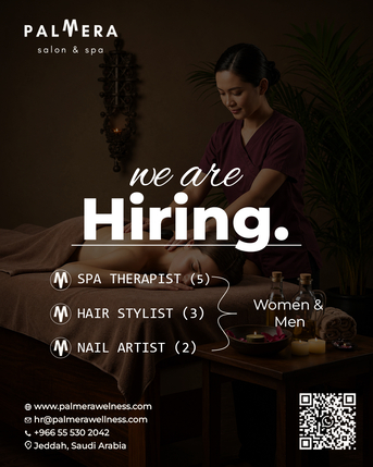 Al Baghdadyiah Al Gharbyia, Jobs, Professional Spa Massage Therapist (Male & Female)