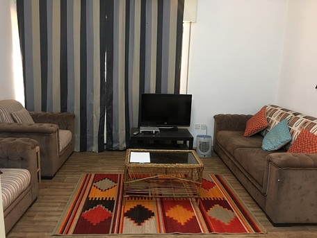 Amman, Apartments, Flats, Houses & Villas, JOD 225/month,  Furnished,  1 BR,  Cozy, Safe, And With A Terrace And Garden, In A Private Building, In The Middle Of Amman