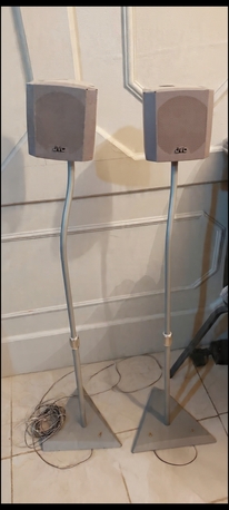 Jeddah, Furniture, SAR 65,  JVC Surround Sound Speaker On An Original Stand For Sale