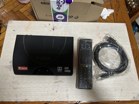 Al Jubail Al Balad, Electronics, SAR 50,  Airtel HD Dish Set Top Box