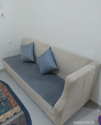 Riyadh, Furniture, SAR 200,  3 Seater Sofa - 02 Numbers. 04 Sofa Cushions FREE.