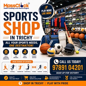 Chennai, Business, Sports Shop In Trichy For Students, Athletes, And Fitness Enthusiasts