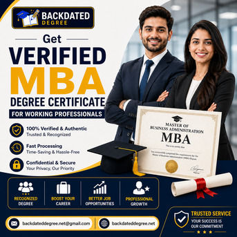 New Delhi, Career Counseling, Get Verified MBA Degree Certificate For Working Professionals