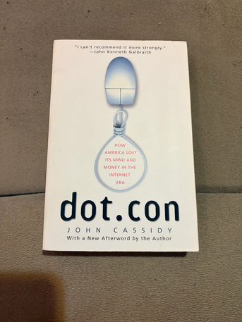 Manama, Books, BHD 3,  Dot.con - John Cassidy