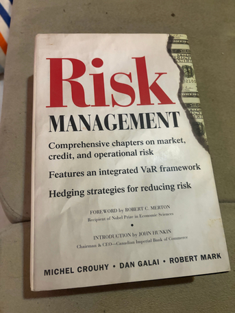 Manama, Books, BHD 5,  Risk Management