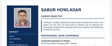 Manama, Job Seekers, HOUSEKEEPING EXECUTIVE, OFFICE ADMIN ASSISTANT
