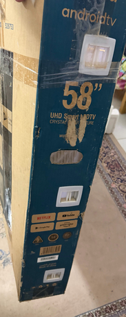 Riyadh, Electronics, SAR 800,  Wansa 58&rdquo; 4K UHD Android TV 11