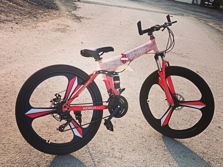 Riyadh, Bicycles, SAR 699,  "BRAND NEW" MOUNTAIN GEAR CYCLE, FOLDABLE,26