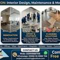 RENOVATION, Maintenance Interior Work FOR Show Rooms Office Villas Hospitals■ 0599988706.-