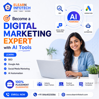 Hyderabad, Education, AI-Powered Digital Marketing Course In Hyderabad With Placement