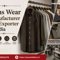 Trusted Men's Wear Manufacturer And Exporter For Global Markets.