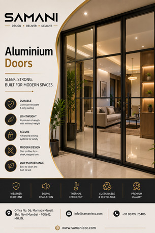 Thane, Construction, Elevate Every Entrance With Premium Aluminium Doors