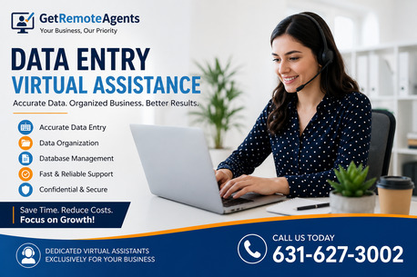New York, Business, Data Entry Virtual Assistance | Accurate & Reliable Support