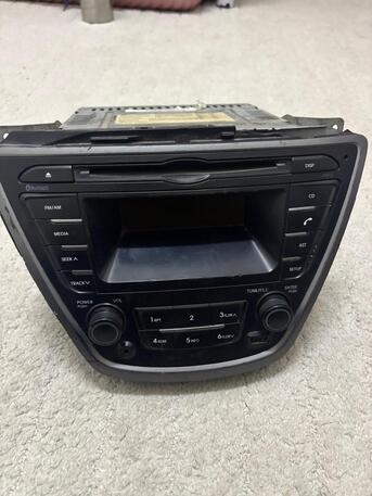 Dammam, Auto Parts, SAR 250,  ELANTRA OEM STEREO WITH DECOR AND CLOCK