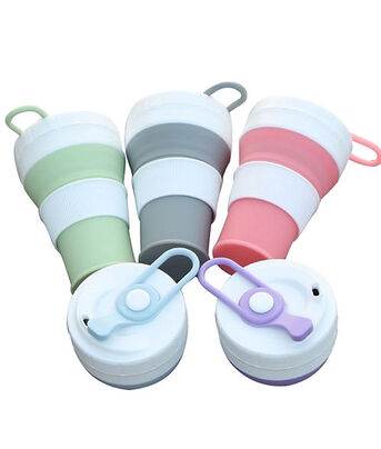 New York, Printing, 15oz Silicone Collapsible Hot Cup Coffee Mug