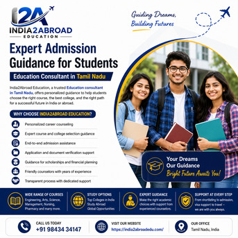 Chennai, Education, Start Your Academic Journey With Education Consultant In Tamil Nadu