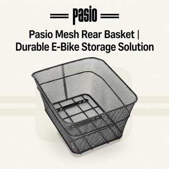 Sydney, Auto Parts, AUD 40,  Pasio Mesh Rear Basket | Durable E-Bike Storage Solution