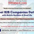Get 8000+ Chennai Manufacturing Companies List- Verified Data
