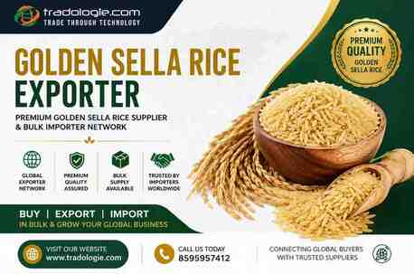 Lucknow, Food, INR 2,  Golden Sella Rice Exporter | Premium Golden Sella Rice Supplier & Bulk Importer Network