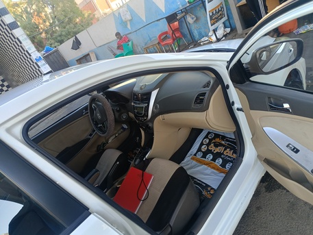 Madinah, Vehicles, Cars & Trucks , SAR 22000,  Hondai Accent 2015,  2015,  Automatic,  250000 KM,   White Colour For Sale