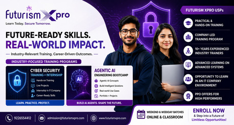 Pune, Lessons Offered, Futurism Xpro - Cyber Security And AIML Training + Internship Program