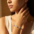 INR 3399,  Heart Bracelet For Women By Aurakriti &ndash; Elegant Silver Bracelets For Everyday Wear