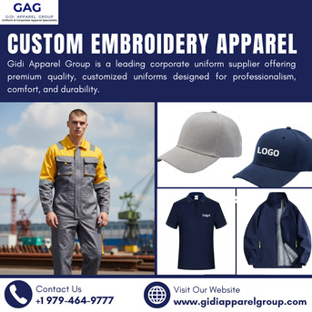 Houston, Business, Custom Embroidery Apparel