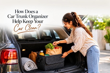 Jaipur, Household Items, INR 299,  How Does A Car Trunk Organizer Help Keep Your Car Clean?