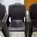 SAR 120,  Heavy-Duty Plastic Chairs (Qty: 3)