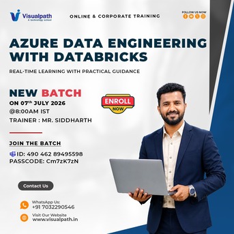 Hyderabad, Education, Azure Data Engineering With Databricks New Batch