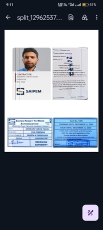 Jubail, Job Seekers, Ashwani Tarun Yadav