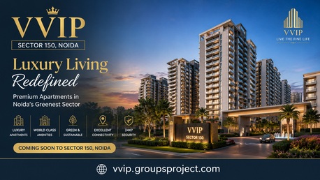 Noida, Real Estate For Sale, INR 20000000,  2 BR,  1234 Sq. Feet,  Premium Apartments Coming Soon In Sector 150 Noida