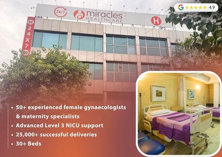 Gurgaon, Health & Beauty Items, Best Pregnancy, Delivery & Pediatric Hospital In Gurgaon | Miracles Healthcare