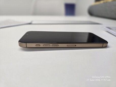 Riyadh, Mobile Phones, SAR 3800,  I Phone 16 Pro Max 256 GB Zero Scratches, Rarely Used Mint Condition(same Like New) Slight