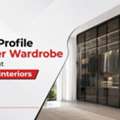 Glass Profile Shutter Wardrobe For Elegant Modern Interiors