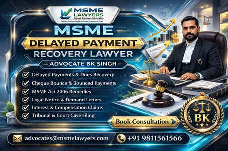 Ghaziabad, Legal, Want An MSME Delayed Payment Recovery Lawyer?